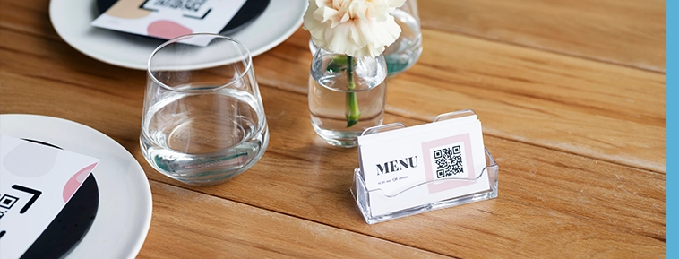 Gevergeerde visitekaartjes