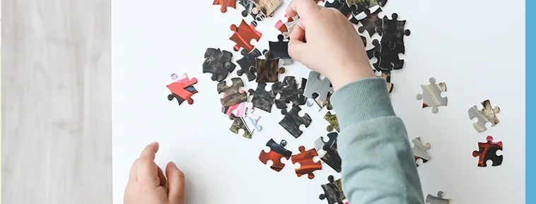 Gepersonaliseerde kinderpuzzel