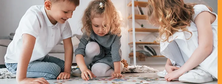 Gepersonaliseerde kinderpuzzel