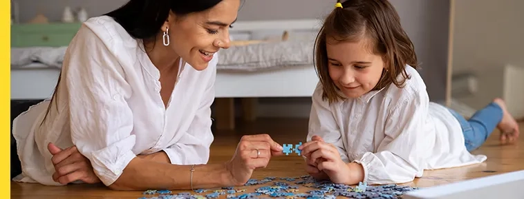 Gepersonaliseerde kinderpuzzel